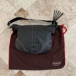 Black Coach hobo bag w/ dust bag